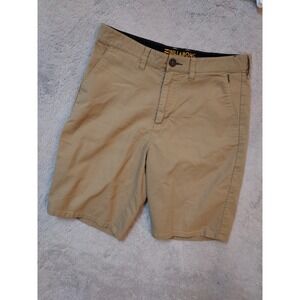 Billabong Shorts Mens 31 Hybrid Submersibles Sea Canvas Brown Surf Swim Walk